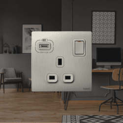 Legrand Mallia Senses™ Socket Outlet