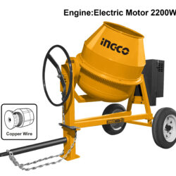 INGCO Electric concrete mixer CM9011