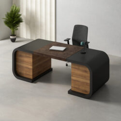 MR FURNITURE( MODERN AND LUXURY OFFICE STRAIGHT DESK) SOILD