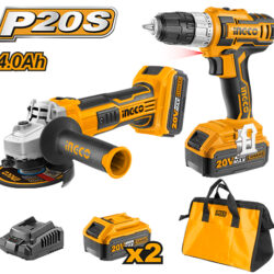 INGCO Lithium-ion cordless 2 pcs combo kit CKLI2009