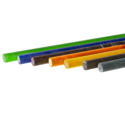 Transparent Color Cast Acrylic Rod