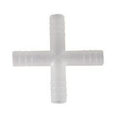 UNITED STATE PLASTIC CORP.(PLASTIC  FITTING CATEGORY -Tube Fittings) Kartell® Polypropylene 4-Way Connector