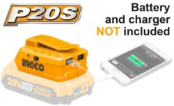 INGCO Lithium‑Ion USB-A Charger CUCLI2001
