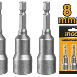 INGCO 3 Pcs impact magnetic nut set AMN0831