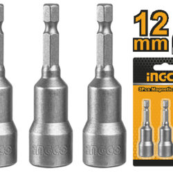 INGCO 3 Pcs impact magnetic nut set AMN1231