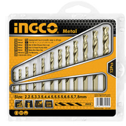 INGCO 12 Pcs HSS twist drill bits set AKDB1125