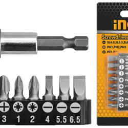 INGCO 9 Pcs screwdriver bits set AKSD0071