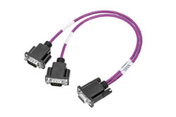 D - SUB 9P FEMALE TO D - SUB 9P MALE 2 CABLE