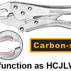 INGCO Curved jaw locking plier HCJLW0207