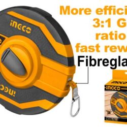INGCO Fibreglass measuring tape HFMT8130