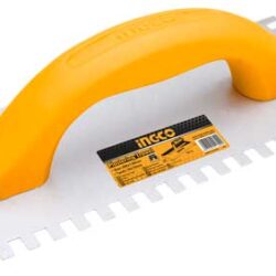 INGCO Plastering trowel with teeth HPTT23108