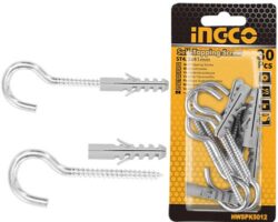 INGCO Screw plug sets with hook screw HWSPK5012
