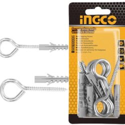 INGCO Screw plug sets with eye screw HWSPK5022