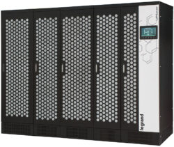 Legrand UPSaver is a high power UPS based on hot scalable 333 kVA modules. It can reach up to 2.67 MVA in a single unit. The single units  can be para