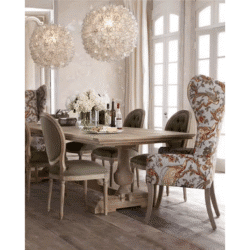 American solid wood dining table