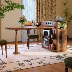 Extendables Wooden Dining Table