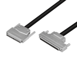 SCSI-II 68P MALE TO VHDC 689 MALE CABLE
