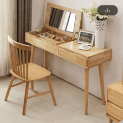 Drawer Container Dressing Solid Wood Table