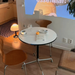 Round Outdoor Dining Table Onement