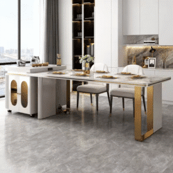Luxury Hotel Lobby Dining Tables