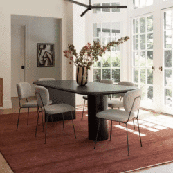 Big Black Dining Natural Table