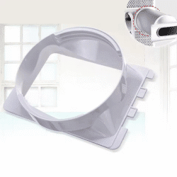 1pc 15cm Portable Exhaust Pipe Connector Duct Adapter