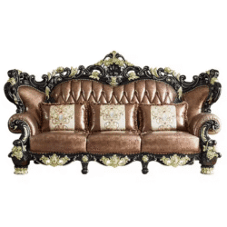 European style leather sofa