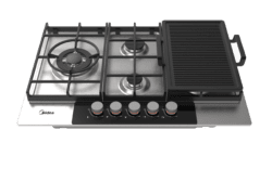 Midea 75cm Stainless Steel Gas Hob