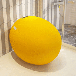ZC25-Hot Selling Yellow Smart Toilet