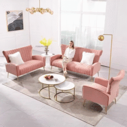 Leisure Lazy Recliner Nordic Velvet Living Room Sofas