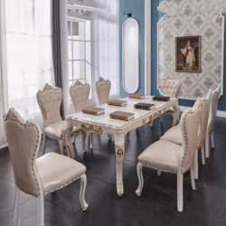 Rectangular Kawaii Dining Table