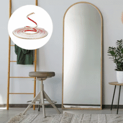 Uxcell Flexible Molding Trim Wall Trim 2/3/5M Self Adhesive Mirror Frame