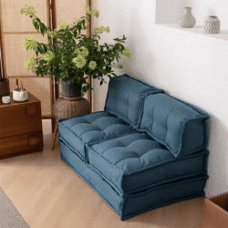 Japanese Style Pouf Seat Single Double Sofa