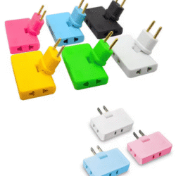 1500W 3 Way Flat Plug Adapter