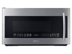 samsung 2.1 cu. ft. Over-the-Range Microwave with PowerGrill in Fingerprint Resistant Stainless Steel
