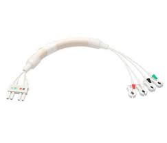 Philips Short Wide ECG 2.0 Cable AAMI