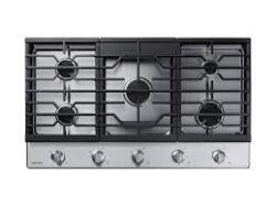 samsung  36" Gas Cooktop in Stainless Steel