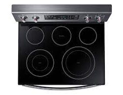 samsung 5.9 cu. ft. Freestanding Electric Range with Convection in Stainless Steel
