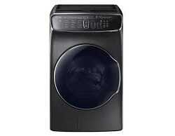 samsung 6.0 cu ft. Smart Washer with Flexwash in Black Stainless Steel