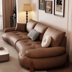 Nordic Leather Living Room Sofas