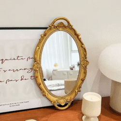 Nordic Retro Glass Mirror Tray Crafts