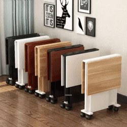 Ultra-thin Dining Tables for Kitchen Small Apartment Removable Folding Table