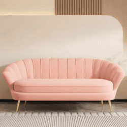 Internet celebrity light luxury fabric sofa