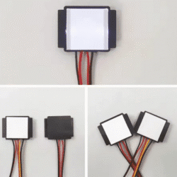 6 Styles Mirror Dimming Touch Switch