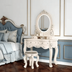 Modern Simple Solid Wood Dressing Table