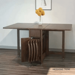 Portable Solid Wood Dining Table