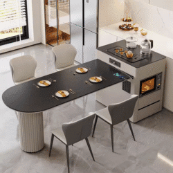 Nordic Extendable Dining Table Set