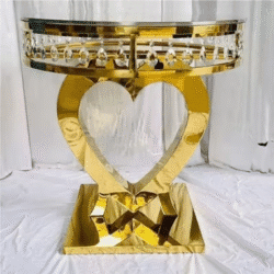 Luxury Heart Base Wedding Table