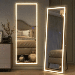 LED Mirror 63”x 16“Full Length Mirror With LED Lights Standing Mirror