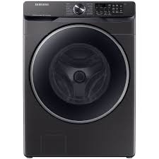 samsung 5.0 cu. ft. Extra-Large Capacity Smart Front Load Washer with Super Speed Wash in Brushed Black